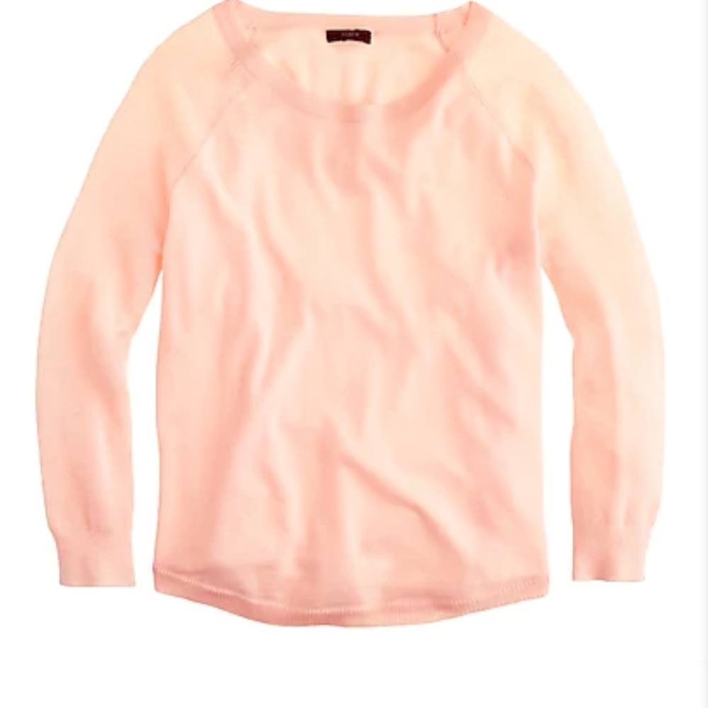 J.Crew Merino wool mesh-sleeve sweater-A2805-SOFT